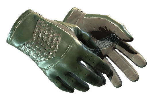 ★ Driver Gloves Racing Green